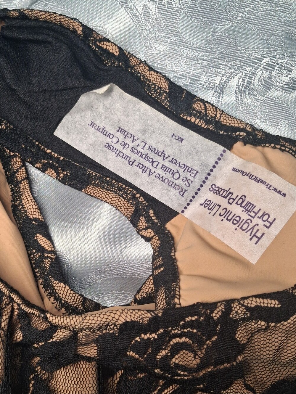 Norma Kamali Lace Bodysuit Swimsuit Mio XS Nylon spandex New - Picture 11 of 12